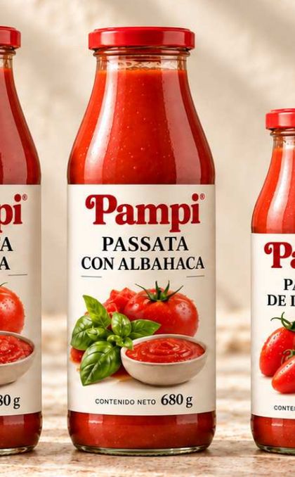 Passata con albahaca Pampi